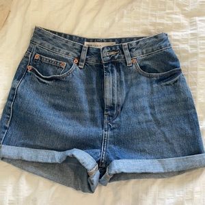 ASOS denim shorts